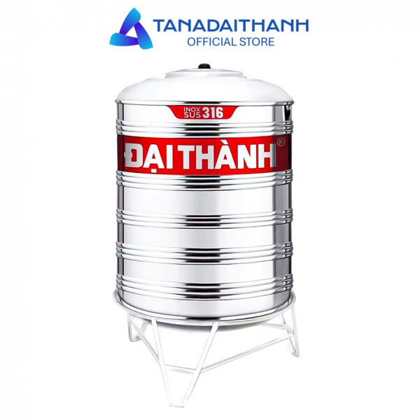 BỒN INOX 316 ĐẠI THÀNH 1.500L ĐỨNG