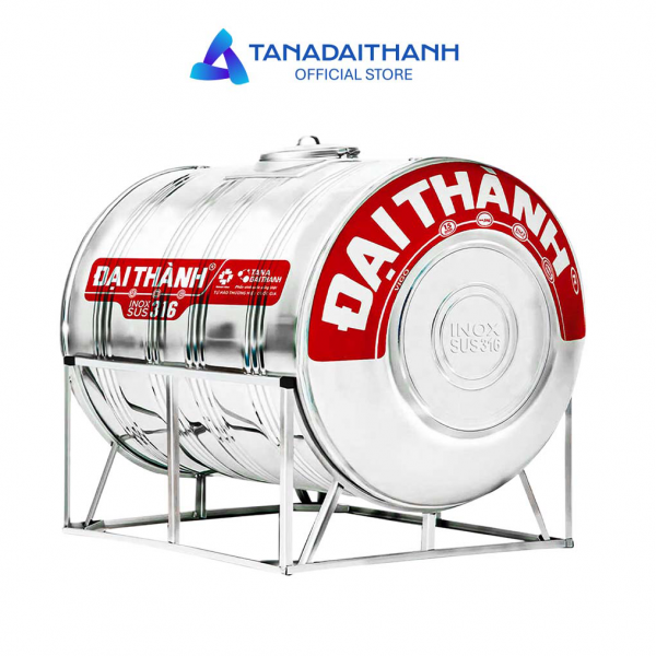 BỒN INOX 316 ĐẠI THÀNH 2.000L NGANG
