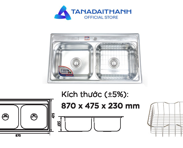 Chậu rửa cao cấp DX42004 (ĐT84)